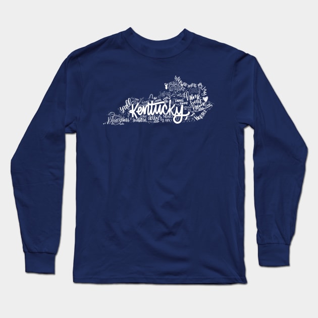 My Old Kentucky Home Long Sleeve T-Shirt by Hannah’s Hand Lettering